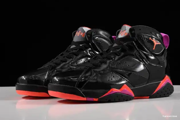 HYPE Retro 313358-006 7 Air Jordan Black Patent 0523